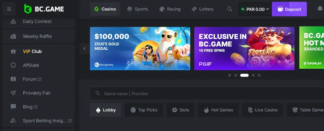 bc.game casino review 2026