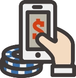 Mobile casino icon
