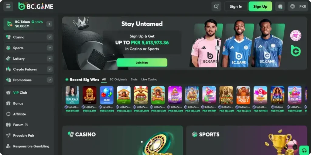 10$ deposit casino Bc.Game